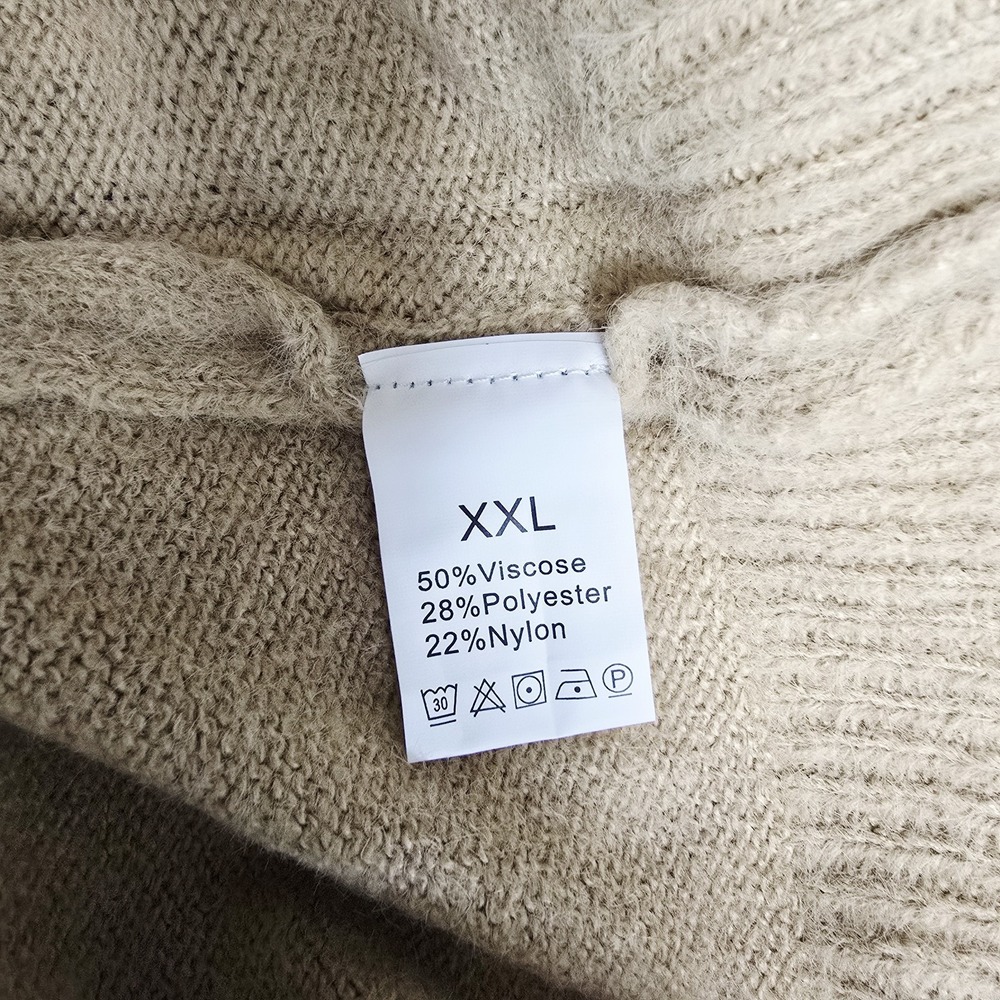 Unbranded All Over Fall Floral Leaves Pullover Sweater Womens Size 2XL Artsy - Picture 6 of 7